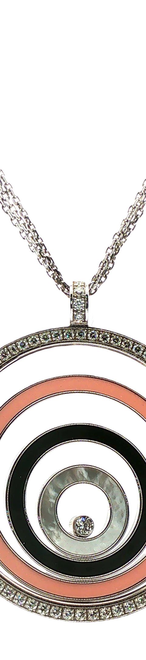 Vintage Chopard Happy Spirit 18K Gold Necklace